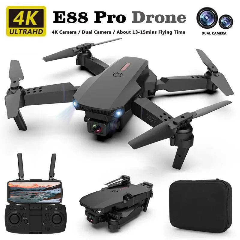 Drone Multispectral - E88pro drone profissional dron fluxo óptico