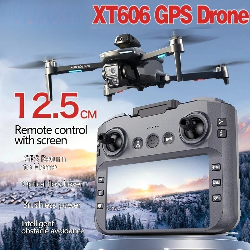 Drone Multispectral - Drone Original XT606 MAX GPS 4k