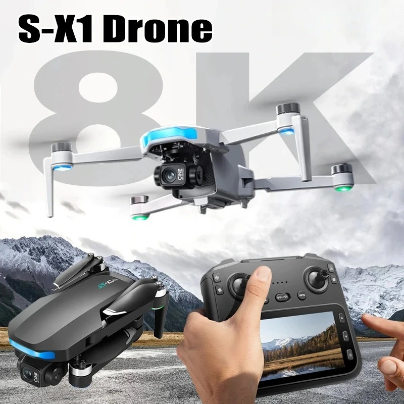 Drone Multispectral - Drone Original S-X1 8K HD Profissional