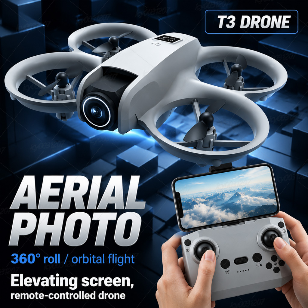 Drone Lidar - NOVO Drone T3 Mini 8K com