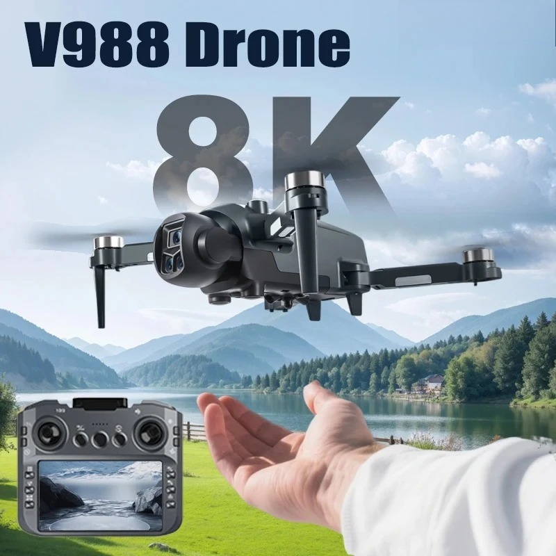 Drone Multispectral - Drone Original V988 8K HD com