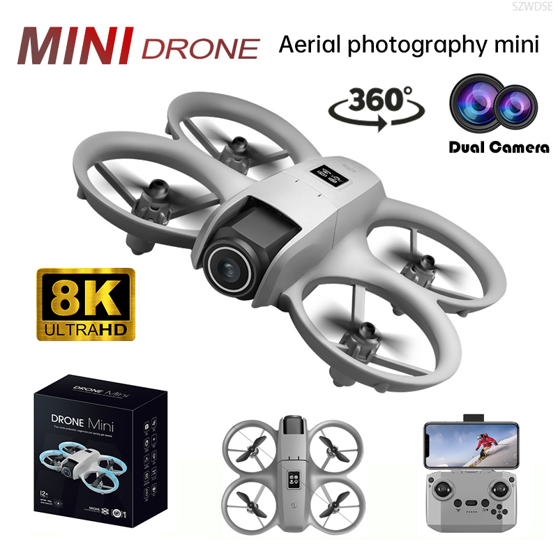 Drone Lidar - Mini Drone Profissional com Câmera 8K,