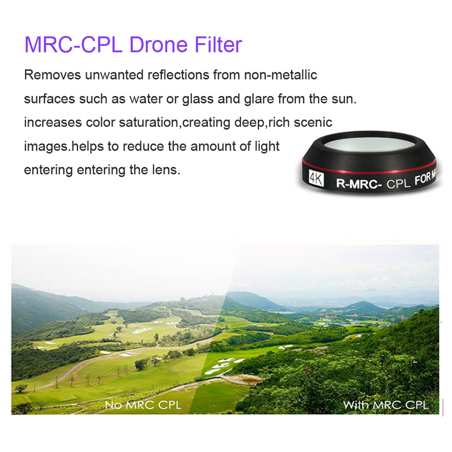 Filtro do zangão para mavic pr - Drone Ndvi avaliação e preço