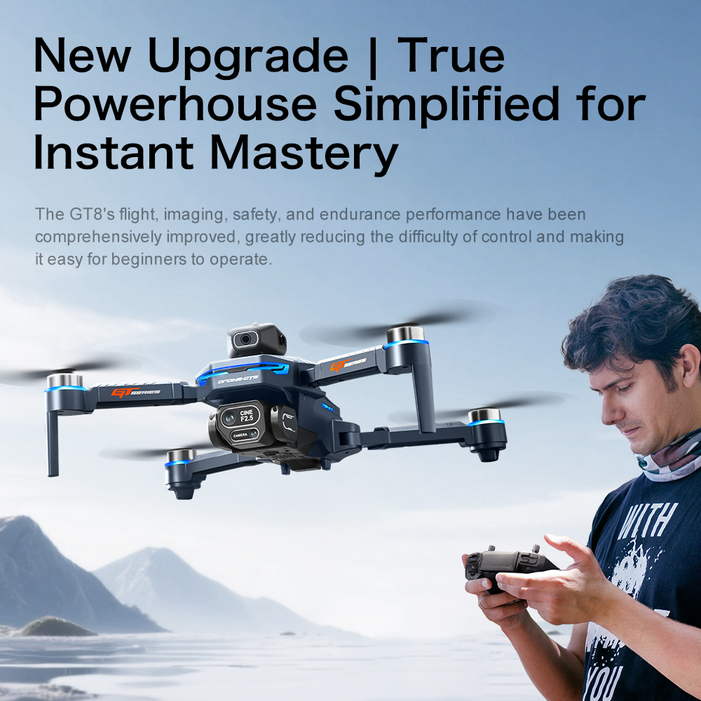 Drone Original GT8 8K Profissi - Drone Multispectral avaliação e preço