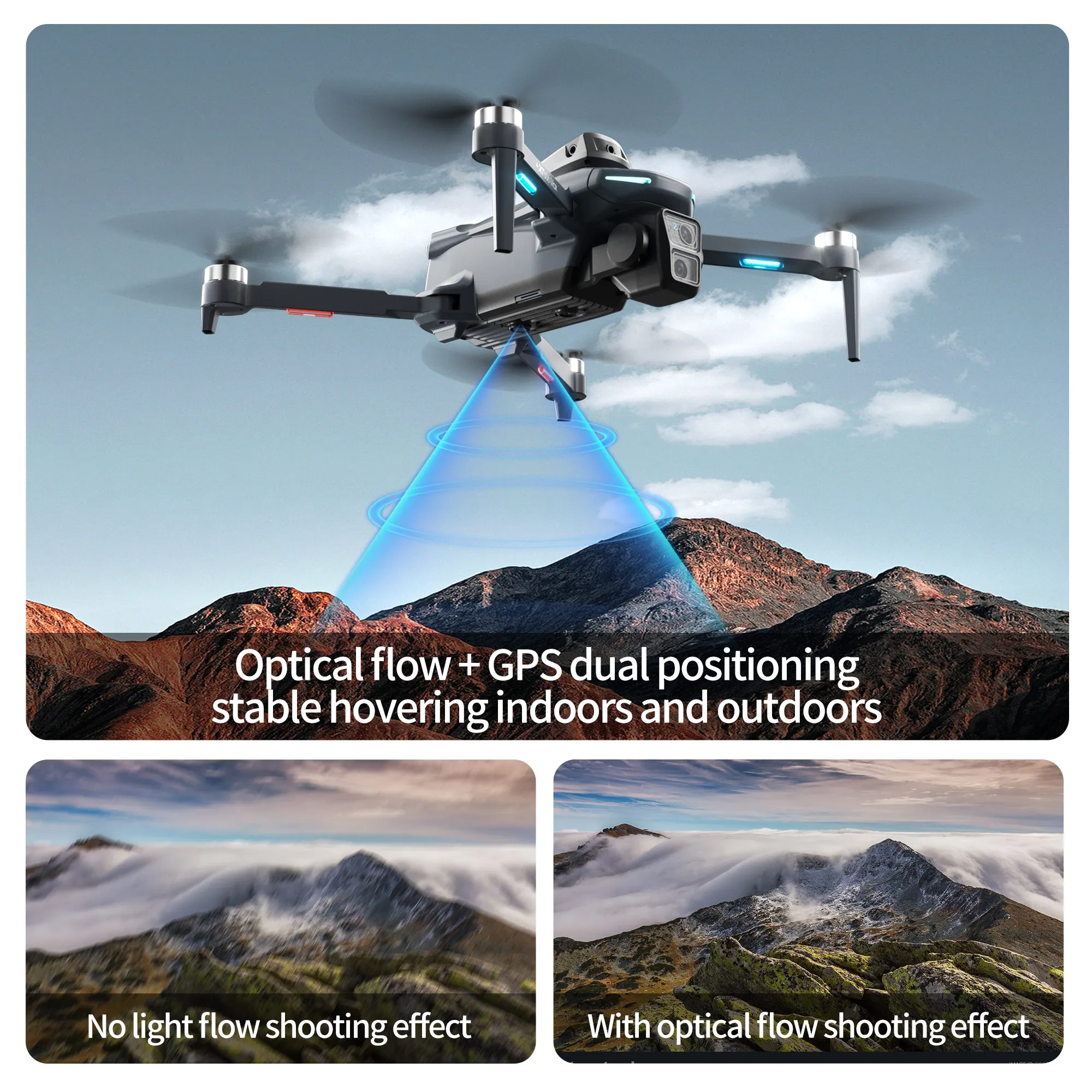 Drone Original XT606 MAX GPS 4 - Drone Multispectral avaliação e preço