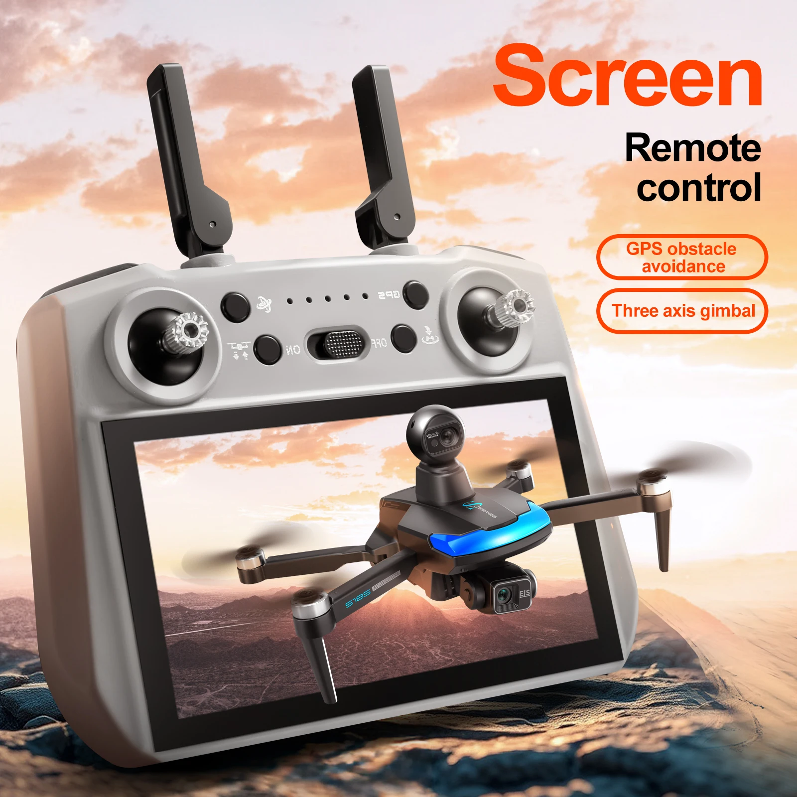 S185 drone profissional 2.7k h - Drone Multispectral avaliação e preço