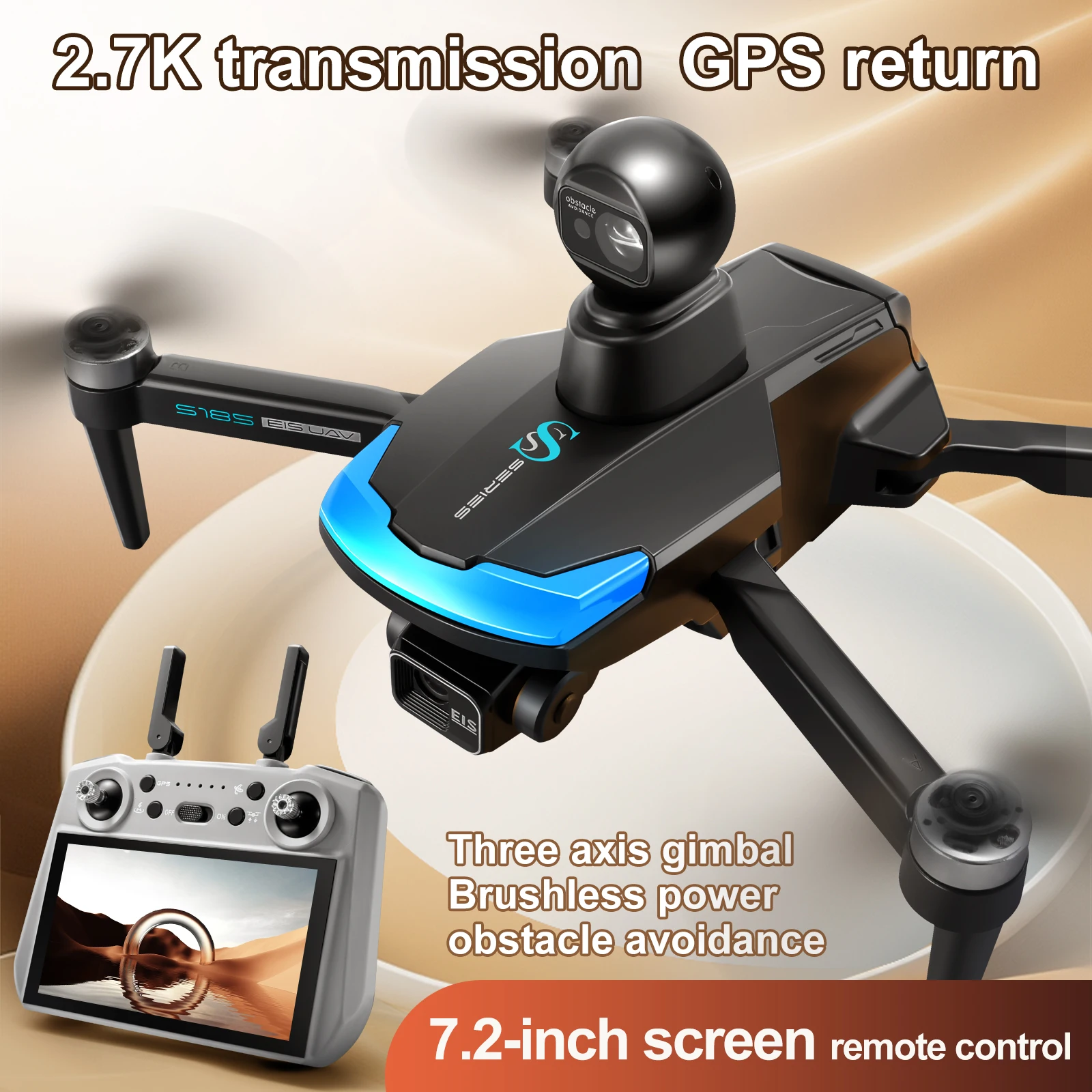 S185 drone profissional 2.7k h - Drone Multispectral avaliação e preço