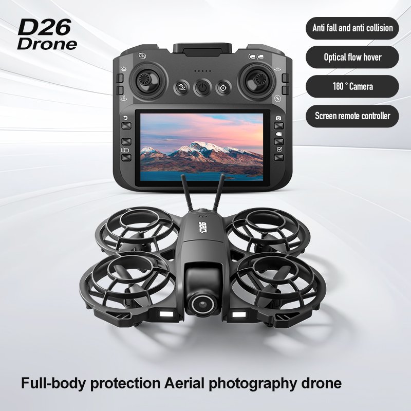 Drone D26 4K Aéreo HD 180 °    - Drone Aerial Photography avaliação e preço
