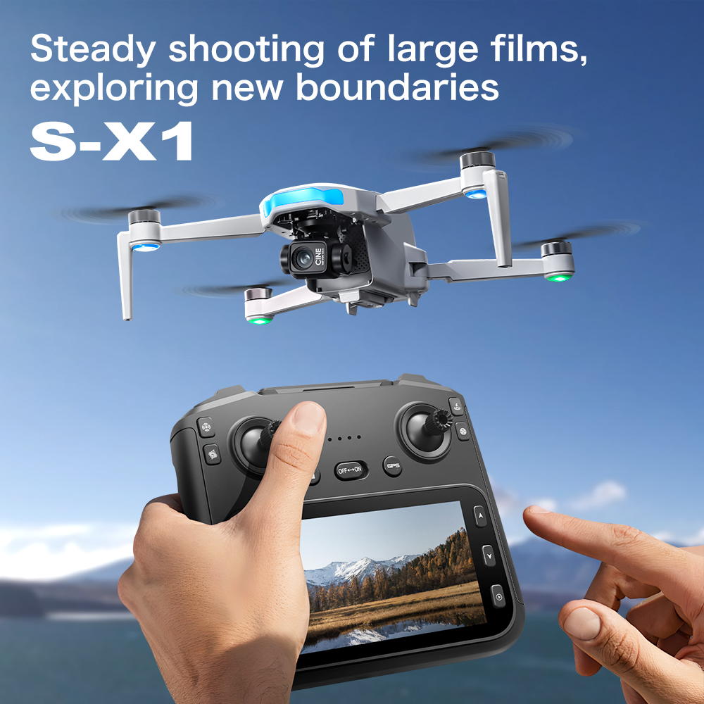 Drone GPS Original S-X1 com câ - Drone Multispectral avaliação e preço