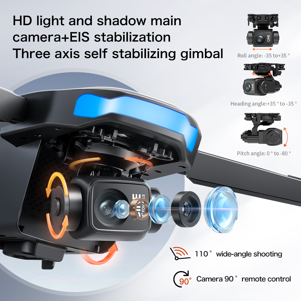 Novo Drone S-X1 MAX GPS 8K Pro - Drone Multispectral avaliação e preço