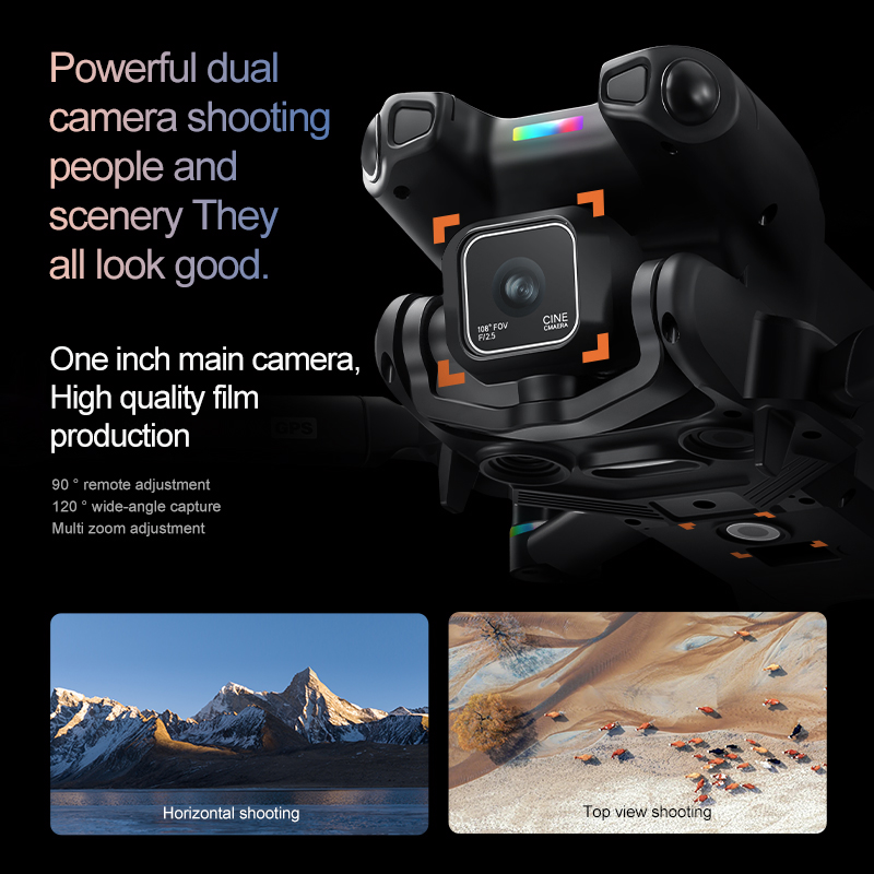 Novo Drone K900 MAX GPS com Câ - Drone Multispectral avaliação e preço