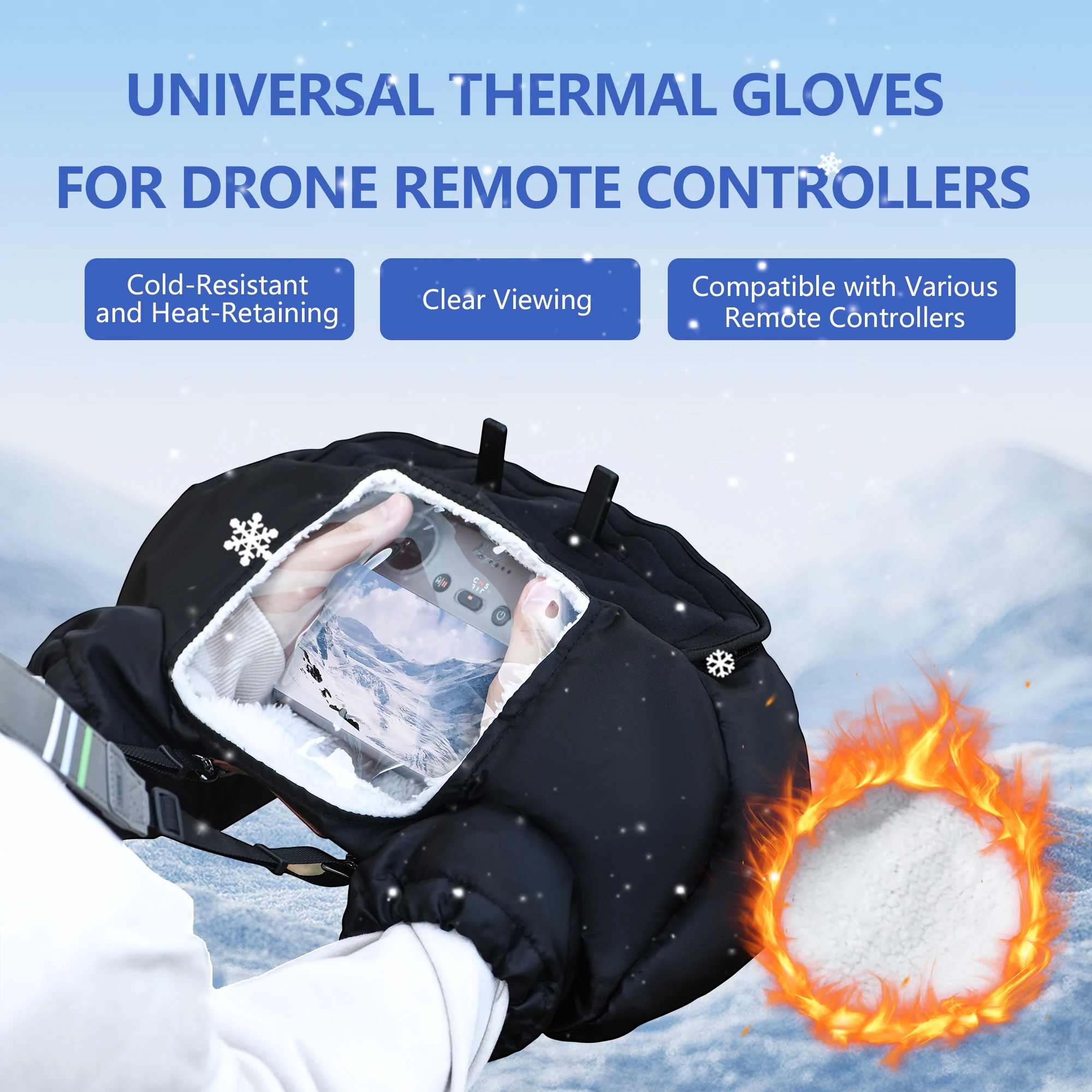 Luvas Quentes de Inverno para  - Dji Drone Air 3 avaliação e preço
